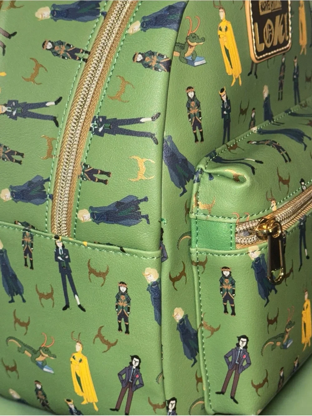 Loungefly Entertainment Earth Exclusive Loki Variant Mini Backpackk